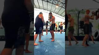 Muay Thai Sparring Session - Punch It Gym  #shorts