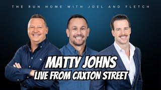 #NRL | Matty Johns LIVE from Caxton Street with a cameo from Fletch!