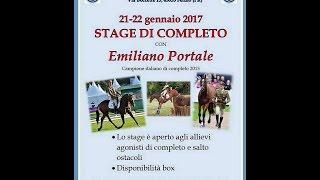 STAGE DI COMPLETO CON EMILIANO PORTALE 21-22/01/2017