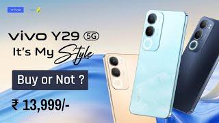 Vivo Y29 5G Price In India, India Launch, Buy or Not, Features, Camera, Processor, Display, Battery