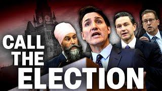 It's time — Canada must hold an election NOW!