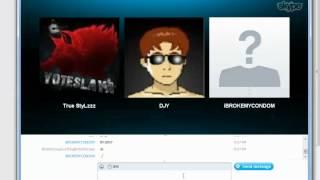 Funny Skype Ending Call TROLE!!