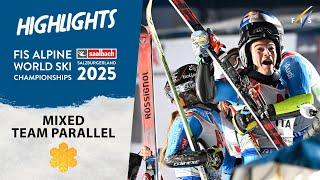 Italy pulls off a stunner in Mixed Team Parallel race | Saalbach 2025