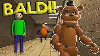 SURVIVING THE HAUNTED BALDI'S SCHOOL! - Garry's Mod Gameplay - Gmod Multiplayer Baldi Fnaf Survival