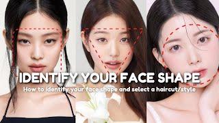 Identify your perfect HAIRCUT/STYLE according to your FACE SHAPE!│Choose your best hairstyle!⋆˙