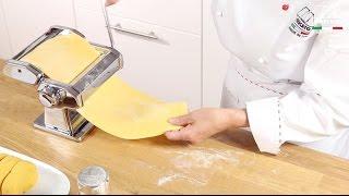 Pasta fresca fatta in casa con Marcato Atlas 150 Classic - Video tutorial