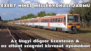 2024.09.16. Vonatozás Szentes környékén, avagy az Usgyi dögsor & eltűnt szegvári kisvasút nyomában