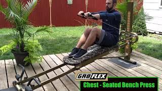 GR8FLEX Chest Exercises - Seated Bench Press