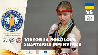  VIKTORIIA SOKOLOVA (UKR) // ANASTASIIA MELNYTSKA (EMR)