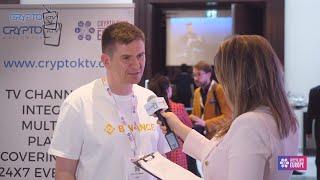 Kyrylo Khomiakov - Binance at Crypto Expo Europe