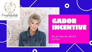 Gabor INCENTIVE wig review | Platinum Mist G101 | Crazy Wig Lady