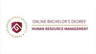CSU Global Bachelor Degree in Human Resource Management