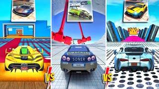 Parkour Challenge | ECD Simulator VS Drive CSX VS ECD Stunts|