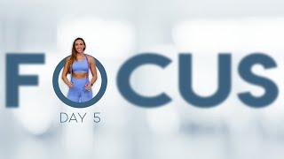 30 Minute HIIT Cardio NO EQUIPMENT NEEDED | FOCUS - Day 5