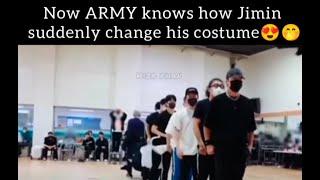 Now ARMY knows how Jimin suddenly change his costume in Filter performance