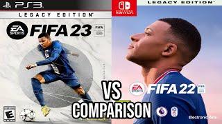 FIFA 23 PS3 Vs FIFA 22 Nintendo Switch