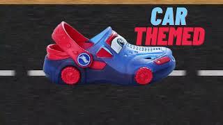 Kidacious Car Shaped Luminous clogs