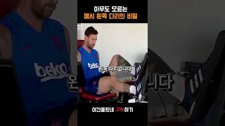 Mr. Messi's legs that didn't knowWhy did you cover black?