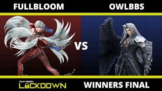 Lockdown #80 Winners Final: Fullbloom (Bayonetta) Vs Owlbbs (Sephiroth)