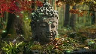 Nature sounds | Discover Tranquility mediation music: Buddha Head in a Forest Oasis #birds  ‍️