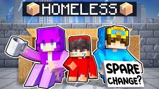 Adopted by a HOMELESS Family in Minecraft!