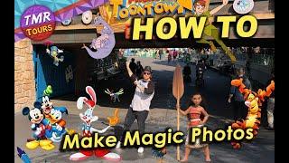 HOW TO Make Disney Magic Photos | Disney PhotoPass | Disney Characters