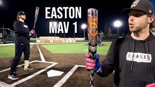 Hitting with the 2024 Easton Mav 1 | BBCOR Baseball Bat Review