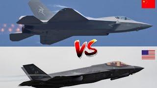 China's J-35A Stealth vs America's F-35 Stealth