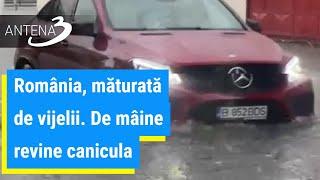 România, măturată de vijelii. De mâine revine canicula