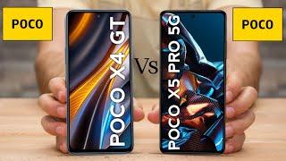 Poco x5 pro 5g vs Poco x4 GT @Thedstech