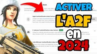 |Tuto FR| Comment activer FACILEMENT l'A2F sur Fortnite en 2025 ?