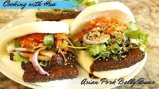 Pork Belly Sandwich - Pork Belly Bao Recipe - Cooking With Hua