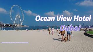 JA Ocean View Hotel, Дубай обзор отеля и корестностей, прогулка с музею будующего, Бурдж халифа