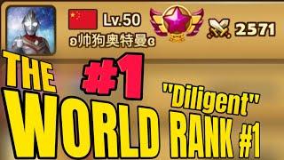 DILIGENT World RANK NUMBER 1 still UNTOUCHABLE!  - Summoners War