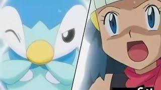 Dawn's Piplup Finally Evolves into Prinplup