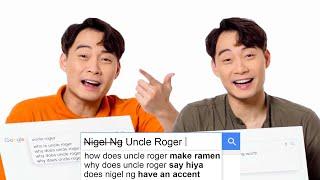 Nigel Ng & Uncle Roger Answer the Web's Most Searched Questions | WIRED