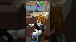 shoot a girl in mm2#roblox #murdermystery #