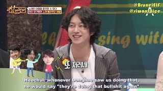 [ENGSUB] 170120 Singderella EP11 - Donghae tired of Heechul's bullshit