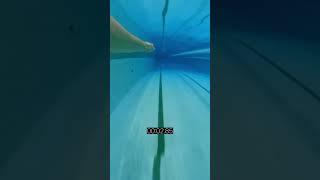 I challenged myself with another freestyle sprint , can you swim faster? #swimming #shorts