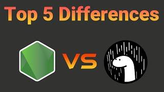  Deno vs Node | Top 5 differences