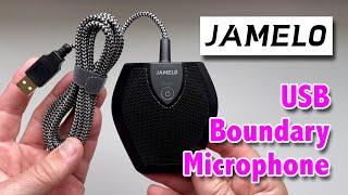 Jamelo G11 USB Boundary Microphone Unboxing & Demo