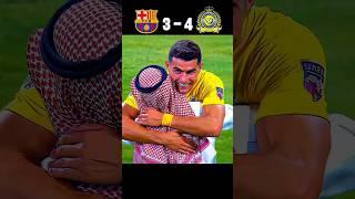 Al nassr Vs Barcelona friendly match 2025 | penalty shootout highlights #shorts #football #cr7