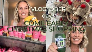 EARLY CHRISTMAS SHOPPING | WHATS NEW IN THE SHOPS | PRIMARK | LUSH | VLOGTOBER DAY 3