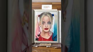 ASMR Drawing Harley Quinn #sketchbook #asmrart