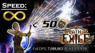 Fastest Build in POE 3.25! [50 divine Budget Build] | with Elemental hit spectrum Deadeye