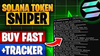 Solana Sniper Trading Bot | Buy fast and Sell with rug check | Pump.fun filter and tracker  | PART 2