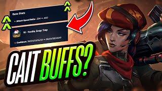 How good is Caitlyn AFTER THE BUFFS?!