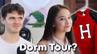 Asking Harvard Students for a Dorm Tour