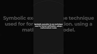 Symbolic Excecution