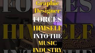 Graphic Designer FORCES Himself Into The Music Industry #graphicdesign #musicdesign #aestheticdesign